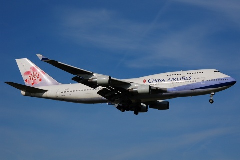 B-18251 - 747-409 - China Airlines - AMS - 21-04-2007