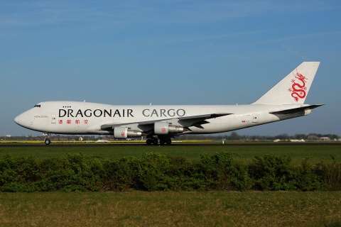 B-KAD - 747-209F - Dragonair - AMS - 21-04-2007
