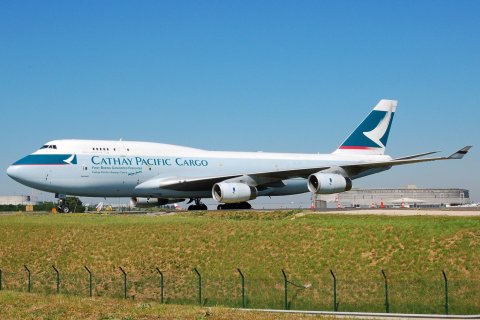 B-LQU - B747-412 - Catay Pacific Cargo - CDG - 05-08-2007