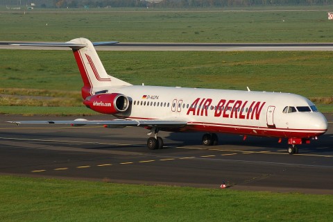 D-AGPA - Fokker 100 - Air Berlin - DUS - 05-10-2007