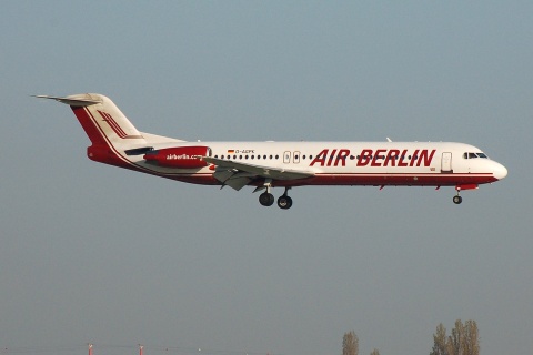 D-AGPK - Fokker 100 - Air Berlin - ORY - 09-04-2007
