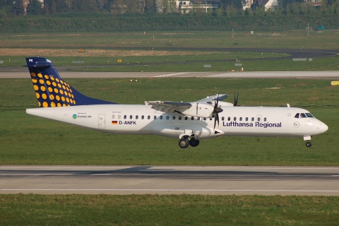 D-ANFK - ATR 72-500 (72-212A) - Lufthansa Regional - DUS - 14-04-2007