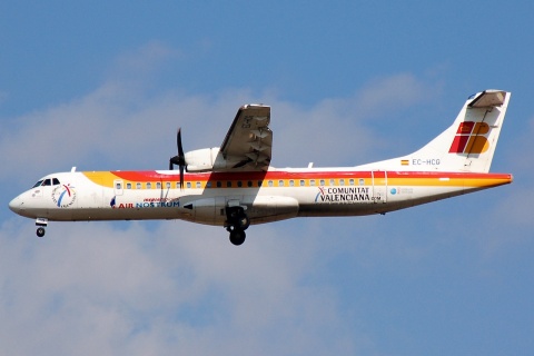 EC-HCG - ATR 72-500 (72-212A) - Iberia Rgional - MAD - 08-10-2007