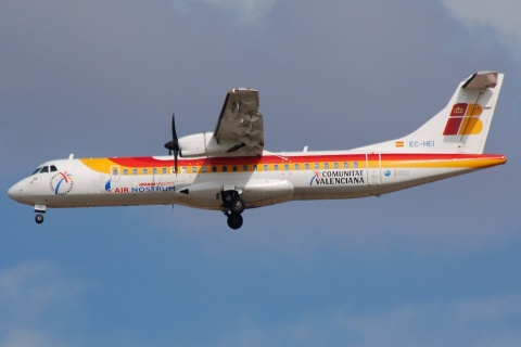 EC-HEI - ATR 72-500 (72-212A) - Iberia Regional - MAD - 07-10-2007