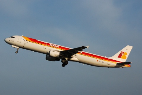 EC-JLI - A321-211 - Iberia - AMS - 10-03-2007