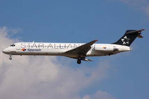 EC-KHA - MD-87 - Spanair - MAD - 08-10-2007