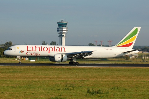 ET-AJS - 757-260PF - Ethiopian Airlines - BRU - 16-09-2007