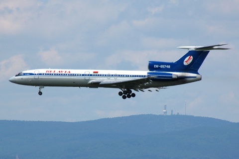 EW-85748 - Tupolev Tu-154M - Belavia _ Belarusian Airlines - FRA - 08-07-2007