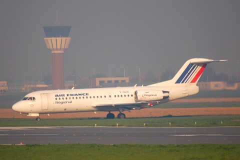 F-GLIX - Fokker 70 - Air France - LIL - 16-04-2007