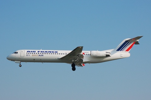 F-GPXC - Fokker 100 - Air France - LIL - 16-04-2007