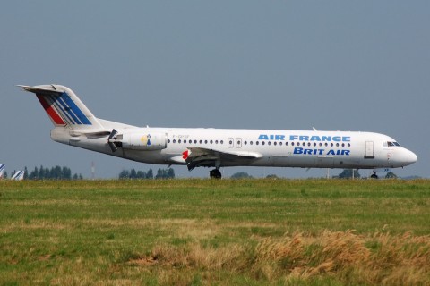 F-GPXF - Fokker 100 - Air France - CDG - 04-08-2007