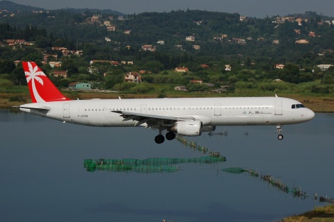 F-GYAQ - A321-111 - Air Mediterranee - CFU - 24-06-2007
