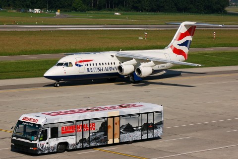 G-BXAS - RJ100 - British Airways - ZRH - 24-05-2007