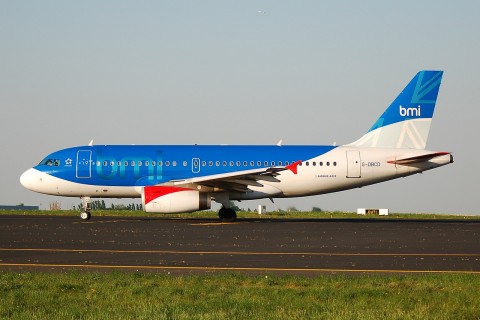 G-DBCD - A319-131 - bmi British Midland - BRU - 01-05-2007