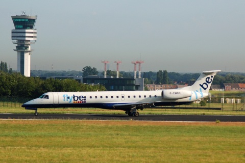 G-EMBG - ERJ-145EU - Flybe - BRU - 18-07-2007