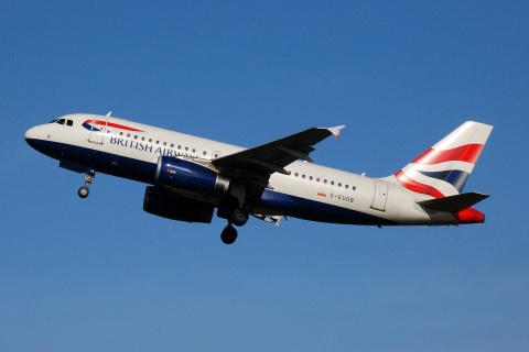 G-EUOB - A319-131 - British Airways - AMS - 10-03-2007
