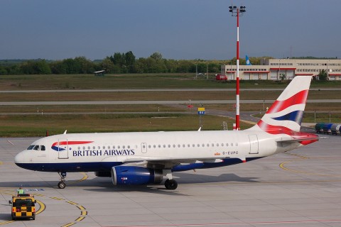 G-EUPG - A319-131 - British Airways - BUD - 03-05-2007