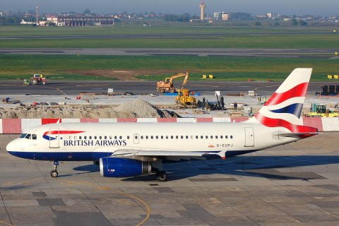 G-EUPJ - A319-131 - British Airways - WAW - 20-09-2007