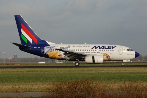 HA-LOG - 737-6Q8 - Malev Hungarian Airlines - AMS - 10-03-2007