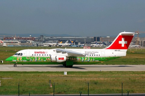 HB-IYS - RJ100 - Swiss - FRA - 22-05-2007