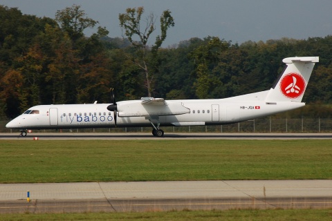 HB-JQA - DHC-8-402 - Flybaboo - GVA - 02-10-2007