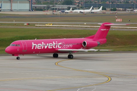 HB-JVE - Fokker 100 - Helvetic Airways - BUD - 03-05-2007b