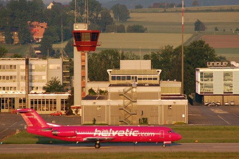 HB-JVF - Fokker 100 - Helvetic Airways - ZRH - 24-05-2007