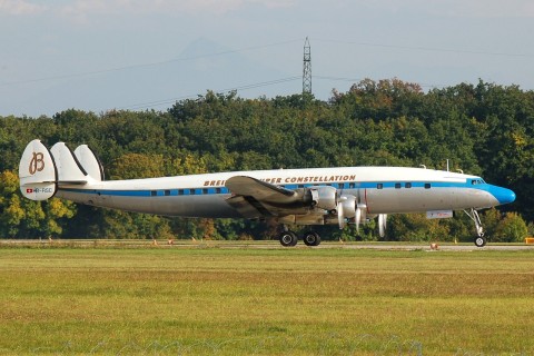 HB-RSC - Lockeed Super Constallation - Breitling - GVA - 02-10-2007
