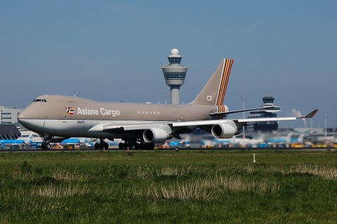 HL7404 - 747-4B5F - Asiana Cargo - AMS - 21-04-2007