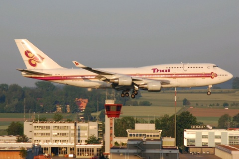 HS-TGX - 747-4D7 - Thai Airways International - ZRH - 24-05-2007