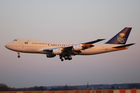 HZ-AIU - 747-268F - Saudi Arabian Airlines - BRU - 27-03-2007