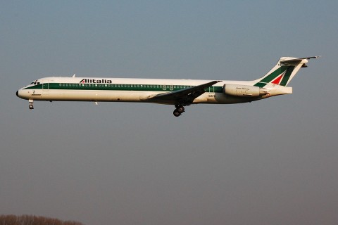 I-DATH - MD-82 - Alitalia - BRU - 27-03-2007