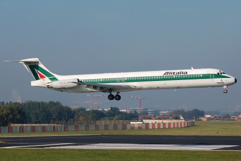 I-DATR - MD-82 - Alitalia - BRU - 06-10-2007