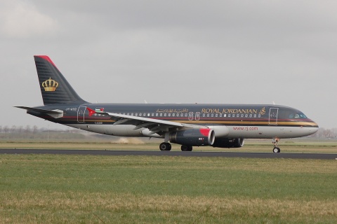 JY-AYD - A320-232 - Royal Jordanian - AMS - 10-03-2007