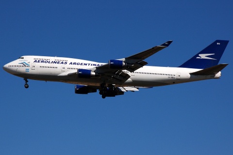 LV-BBU - 747-475 - Aerolineas Argentinas - MAD - 09-10-2007