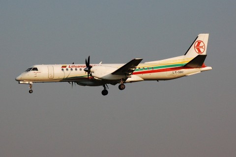 LY-SBC - Saab 2000 - Lithuanian Airlines - BRU - 27-03-2007