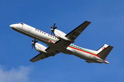 LY-SBD - Saab 2000 - Lithuanian Airlines - AMS - 10-03-2007