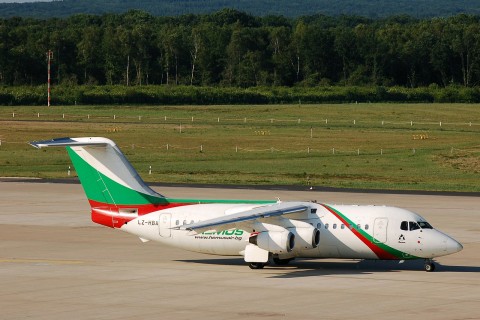 LZ-HBA - BAe 146-200 - Hemus Air - CGN - 18-05-2007b