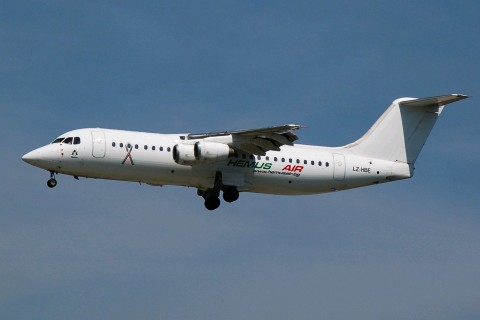 LZ-HBE - BAe 146-300 - Hemus Air - FRA - 21-05-2007