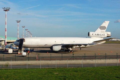 N-304WL - DC-10F - World Cargo - BRU - 14-01-2007