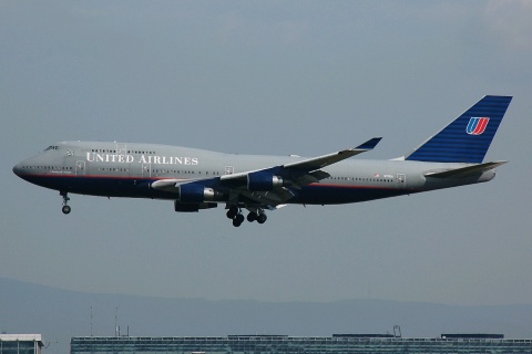 N119UA - 747-422 - United Airlines - FRA - 22-05-2007