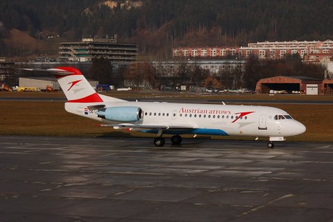 OE-LFG - Fokker 70 - Austrian Arrows - INN - 06-01-2007