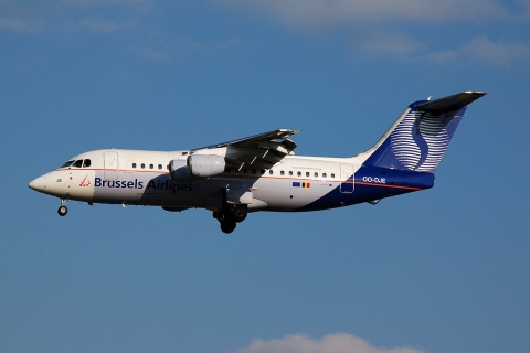 OO-DJE - BAe 146-200 - Brussels Airlines - BRU - 20-04-2007