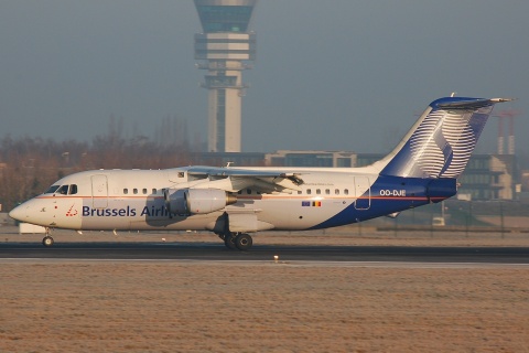 OO-DJE - BAe 146-200 - Brussels Airlines - BRU - 19-12-2007