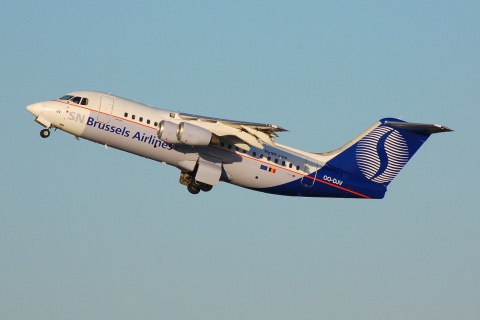 OO-DJV - RJ85 - SN Brussels Airlines - BRU - 14-01-2007