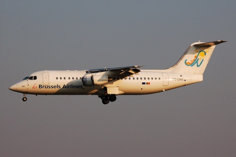 OO-DWC - RJ100 - Brussels Airlines - BRU - 27-03-2007