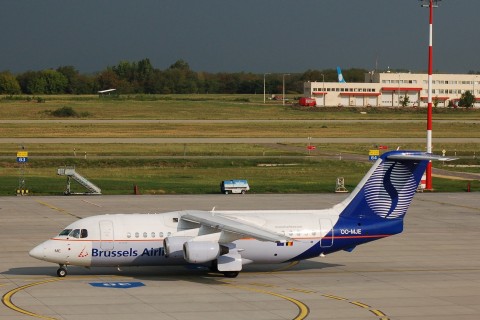 OO-MJE - BAe 146-200 - Brussels Airlines - BUD - 28-08-2007