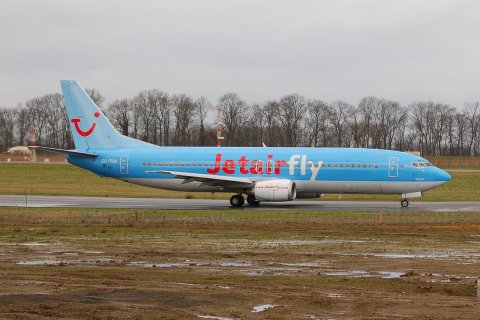 OO-TUA - 737-4K5 - JetairFly - CRL - 11-02-2007