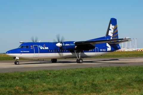 OO-VLQ - Fokker 50 - VLM - BRU - 01-05-2007