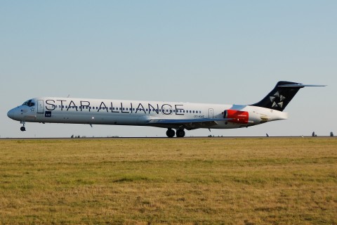 OY-KHE - MD-82 - SAS Scandinavian Airlines - CDG - 04-08-2007